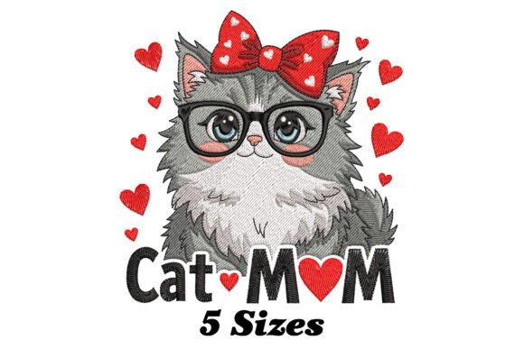Cat Mom: A Smart Embroidery Choice for Small Business Branding
