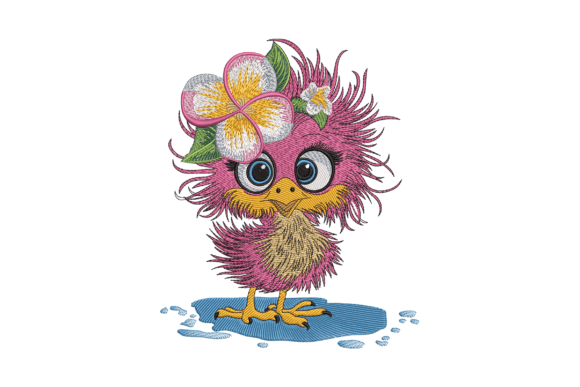 Crazy Chicken: A Playful, Gift-Ready Embroidery Design
