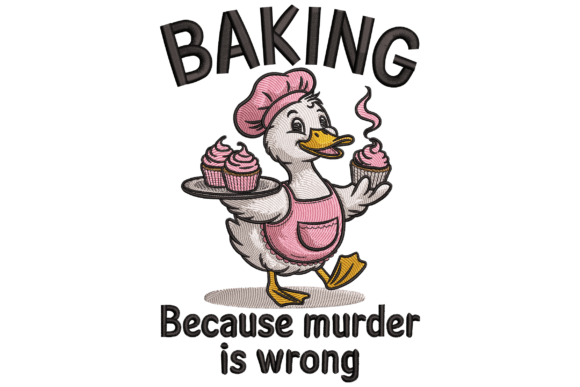 Funny Baking Duck