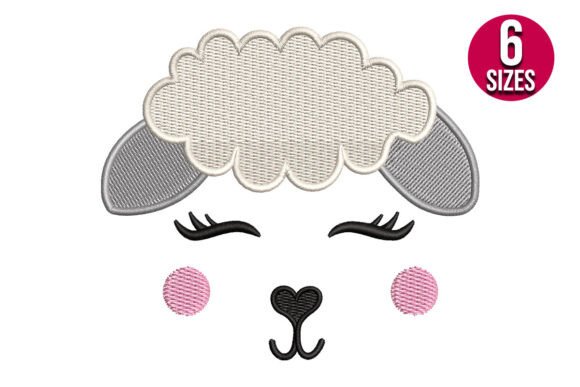 Lamb Face: A Sweet, Versatile Embroidery Design for Meaningful Gifts