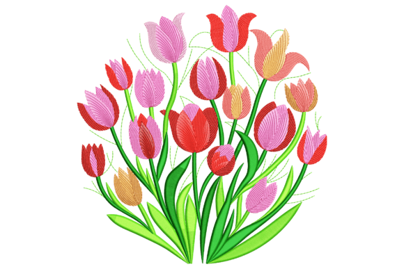 Vibrant Tulip Bouquet